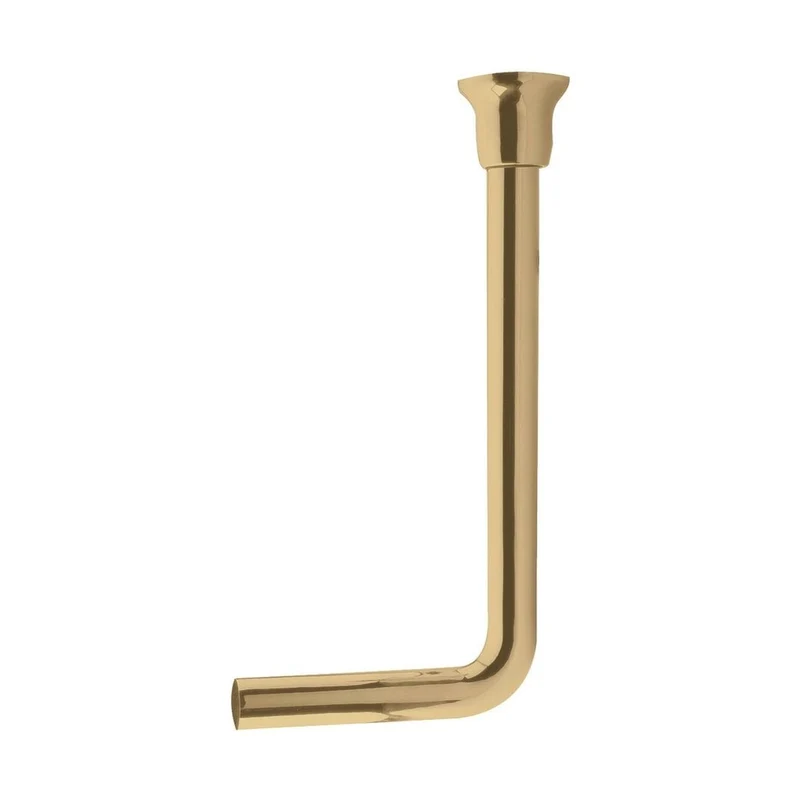 Hudson Reed Toilet Accessories Low Level Flush Pipe Pack Trad Brushed Brass Brass 480x81x220mm