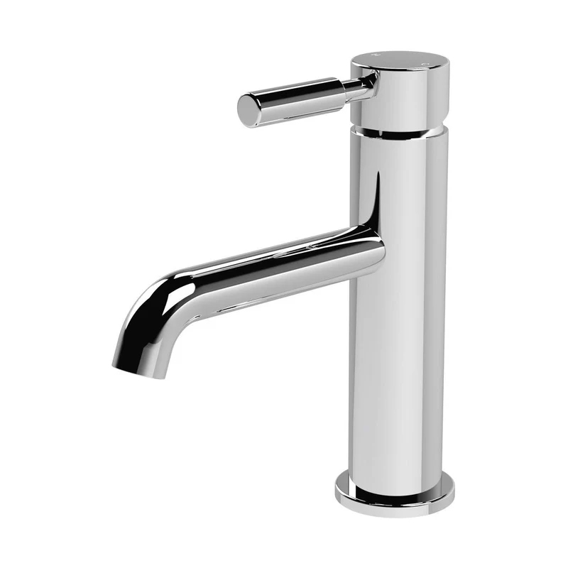 Hudson Reed Tec Lever Mono Basin Mixer Contemp Chrome Brass 150x45x145mm