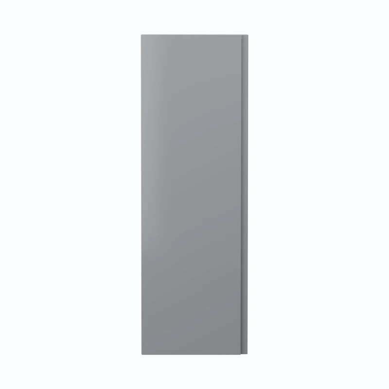 Hudson Reed Urban Tall Unit Contemp Satin Grey MFC Painted Matt 1400x400x385mm