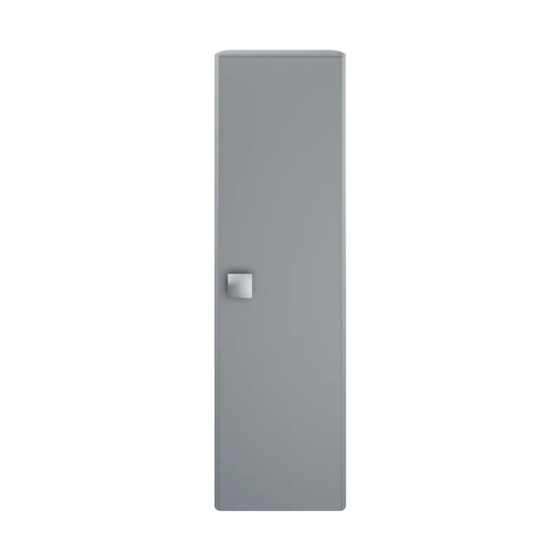 Hudson Reed Sarenna Tall Wall Hung Unit Contemp Dove Grey MFC Smooth Matt 1200x350x250mm