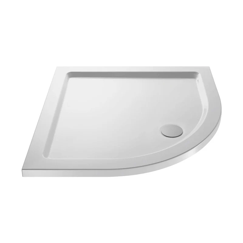 Hudson Reed Quadrant Trays Quadrant Shower Tray 700 X 700mm Contemp White Acrylic Capped Abs Caco3 And Pu