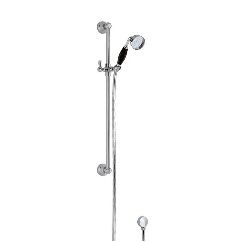 Hudson Reed Shower Slide Rail Kits Slider Rail Kit Trad Chrome Brass Abs 750x70x150mm - A4211