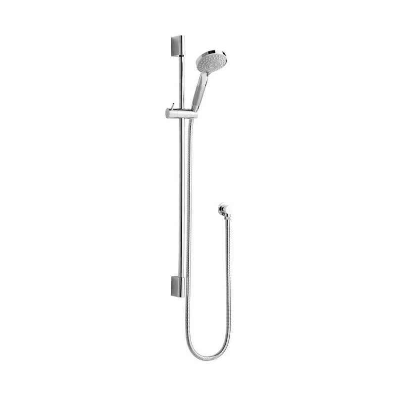 Hudson Reed Shower Slide Rail Kits Slimline Slide Rail Kit Contemp Chrome Brass Abs 830x10x70mm