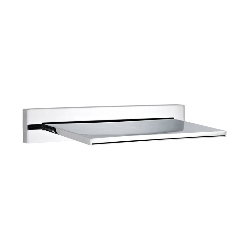 Hudson Reed Fixed Heads Bath Filler Contemp Chrome Brass 30x290x146mm