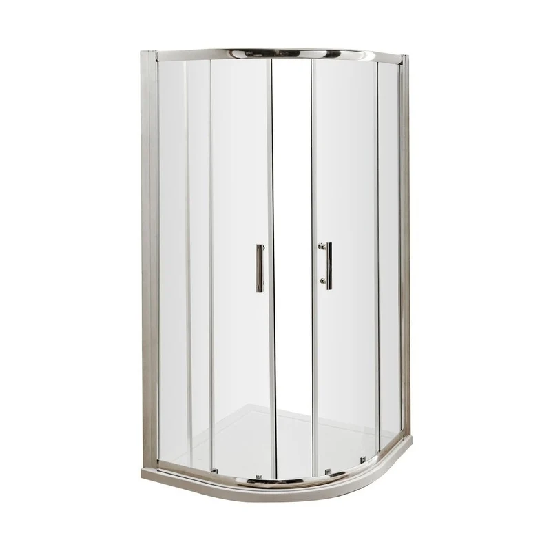 Hudson Reed Pacific 800mm Quadrant Contemp Chrome Aluminium,metal 1850x780x780mm - AQU8