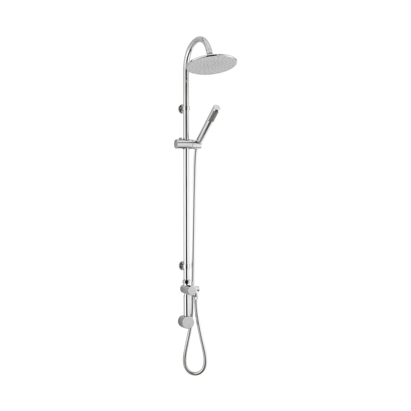Hudson Reed Concealed Valves Sets Destiny Shower Kit Contemp Chrome Brass Abs 1203x200x380mm