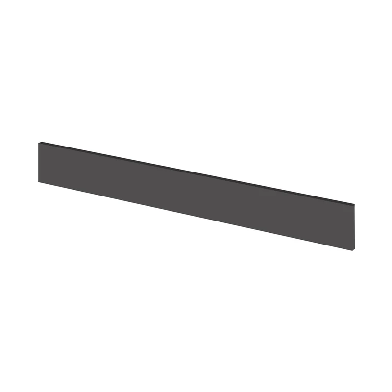 Hudson Reed Fusion 1250mm Plinth Contemp Gloss Grey MFC Painted Gloss 1250x145x18mm