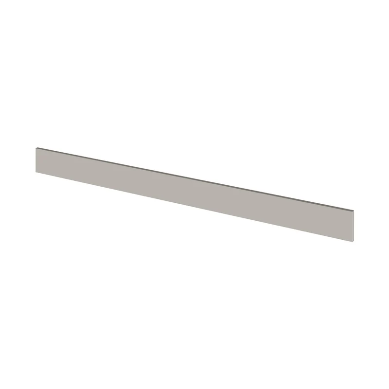 Hudson Reed Fusion 2000mm Plinth Contemp Pebble Grey MFC Textured Woodgrain 2000x145x18mm