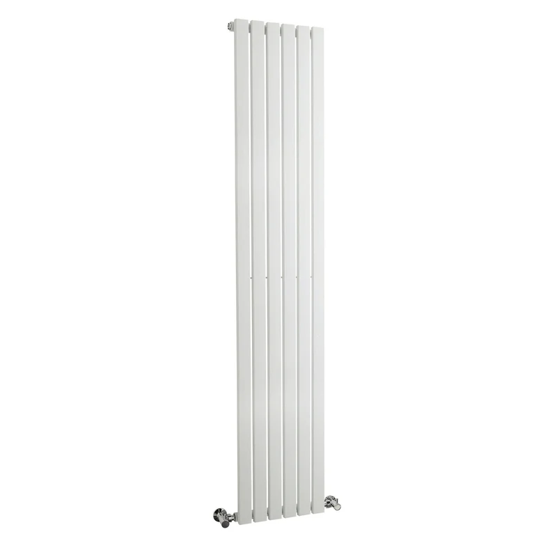 Hudson Reed Sloane Single Panel Designer Radiator Contemp White Steel 1800x354x57mm