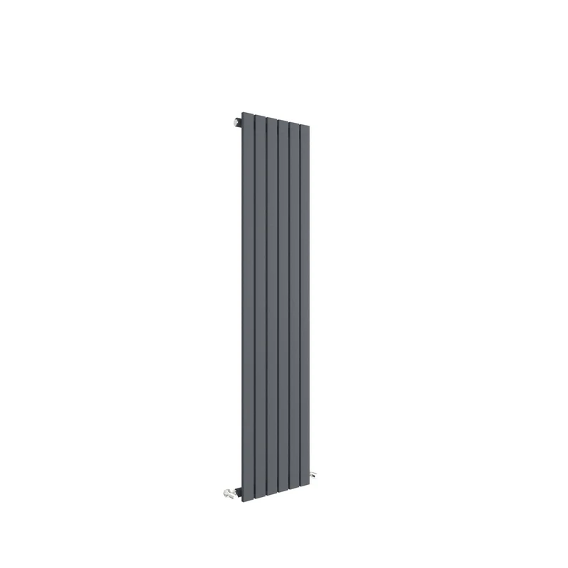 Hudson Reed Sloane Vertical Single Panel 1500 X 354 Contemp Anthracite Steel 1500x354x57mm