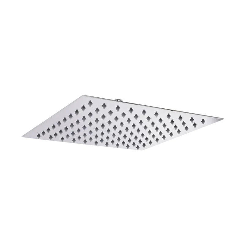 Hudson Reed Fixed Heads Fixed Head Contemp Chrome Stainless Steel 55x300x300mm