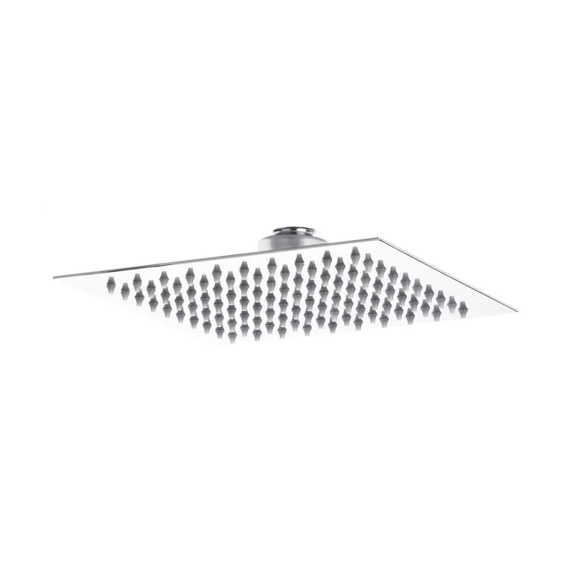 Hudson Reed Fixed Heads Fixed Head Contemp Chrome Stainless Steel 60x200x200mm