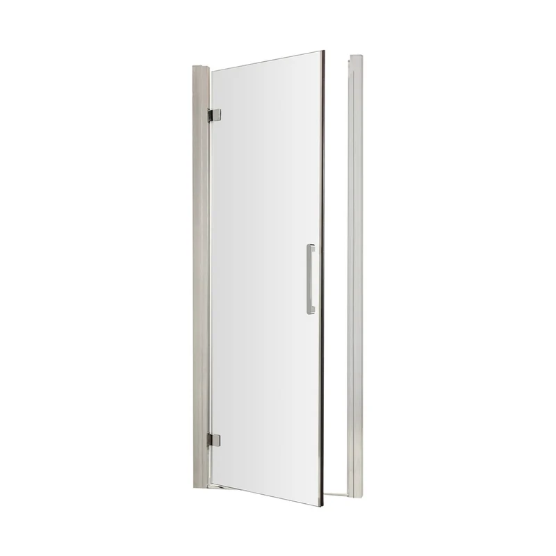 Hudson Reed Apex 800mm Hinged Door Contemp Chrome Aluminium,metal 1900x790x44mm - MH80H4