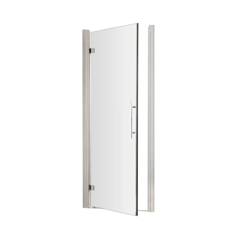 Hudson Reed Apex 800mm Hinged Door Contemp Chrome Aluminium,metal 1900x790x44mm - MH80-E8