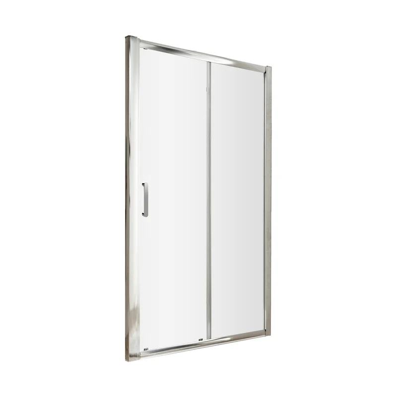 Hudson Reed Pacific 1700mm Single Sliding Door Contemp Chrome Aluminium,metal 1850x1690x44mm - AQSL17H3