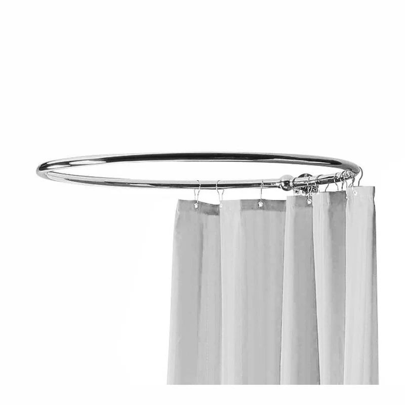 Hudson Reed Shower Parts Shower Ring Trad Chrome Stainless Steel 75x800x800mm