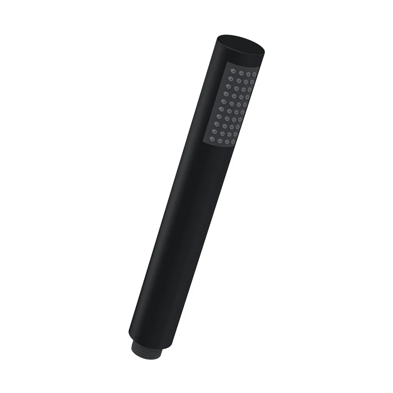 Hudson Reed Shower Parts Easy-clean Handset Contemp Matt Black Abs 210x30x30mm