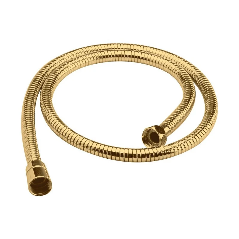 Hudson Reed Shower Parts Shower Flex Contemp Brushed Brass Brass 1500x15x15mm