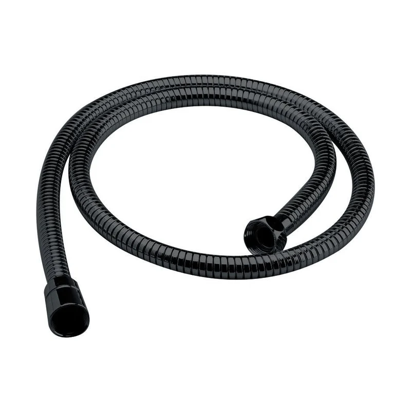 Hudson Reed Shower Parts Shower Flex Contemp Matt Black Brass 1500x15x15mm