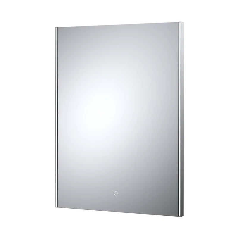 Hudson Reed Led Touch Sensor 800 X 600 Ambient Touch Sensor Mirror Contemp Silver Aluminium 800x600x33mm