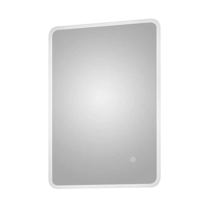 Hudson Reed Led Touch Sensor 700 X 500 Ambient Mirror Contemp Silver Aluminium 700x500x30mm - LQ603