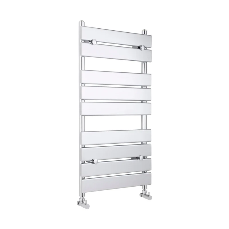 Hudson Reed Piazza Heated Towel Rail Contemp Chrome Steel 950x500x59mm