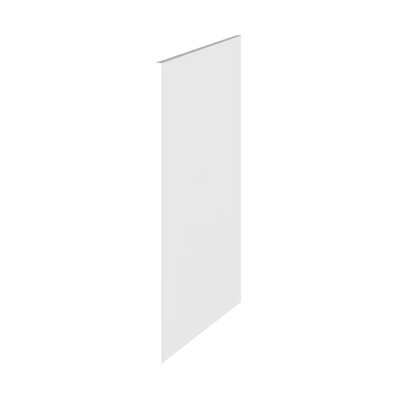 Hudson Reed Fusion Decorative End Panel Contemp Gloss White MFC Painted Gloss 864x370x18mm