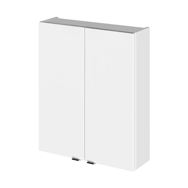 Hudson Reed Fusion 500mm Wall Unit Contemp Gloss White MFC Painted Gloss 713x500x182mm