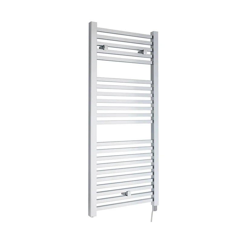Hudson Reed Eton Electric Radiator Contemp Chrome Steel 1100x500x30mm