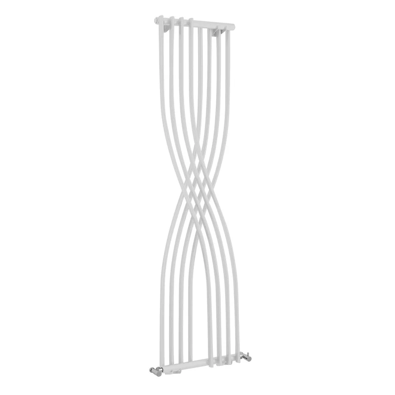 Hudson Reed Xcite Designer Radiator 1775 X 450 Contemp White High Gloss Steel 1775x450x95mm