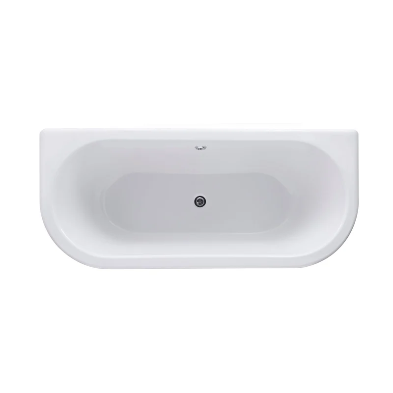 Hudson Reed Kenton Freestanding Bath - Corbel Leg Set (1700mm) Trad White Acrylic