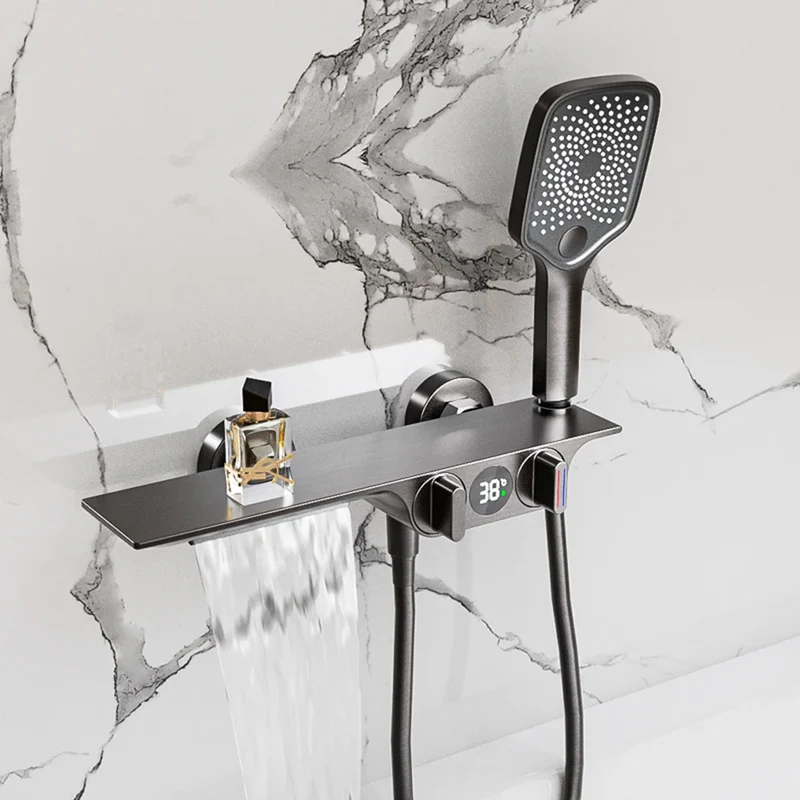 Mitigeur Cascade Baignoire Thermostatique En Laiton