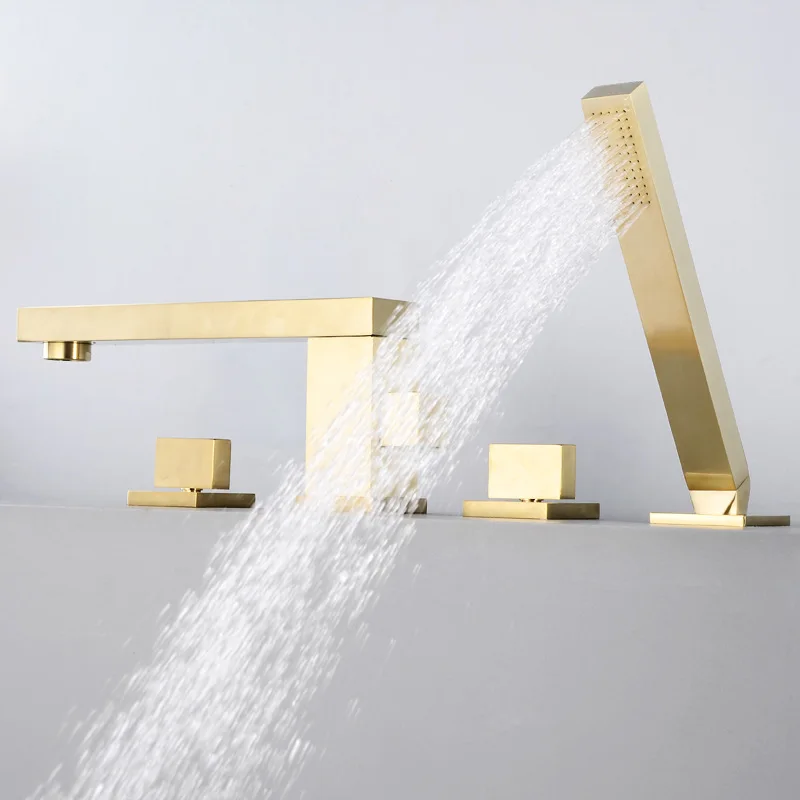 Robinet Baignoire Doré