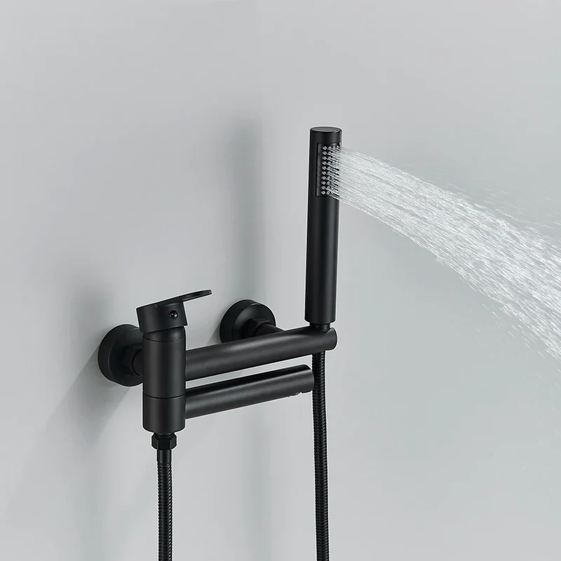 Mitigeur Baignoire Noir en Laiton