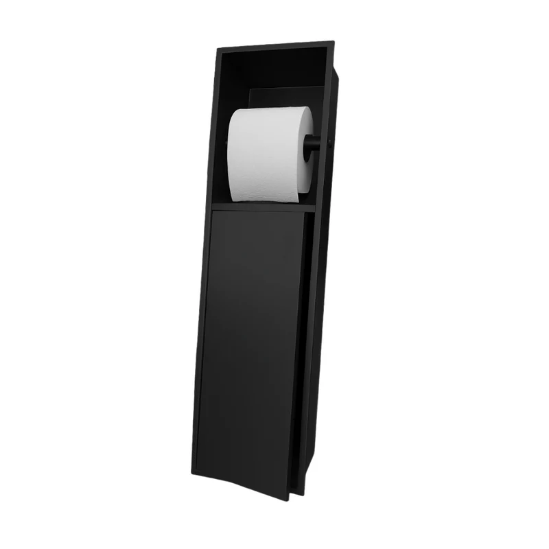 Niche pour papier de toilette - noire