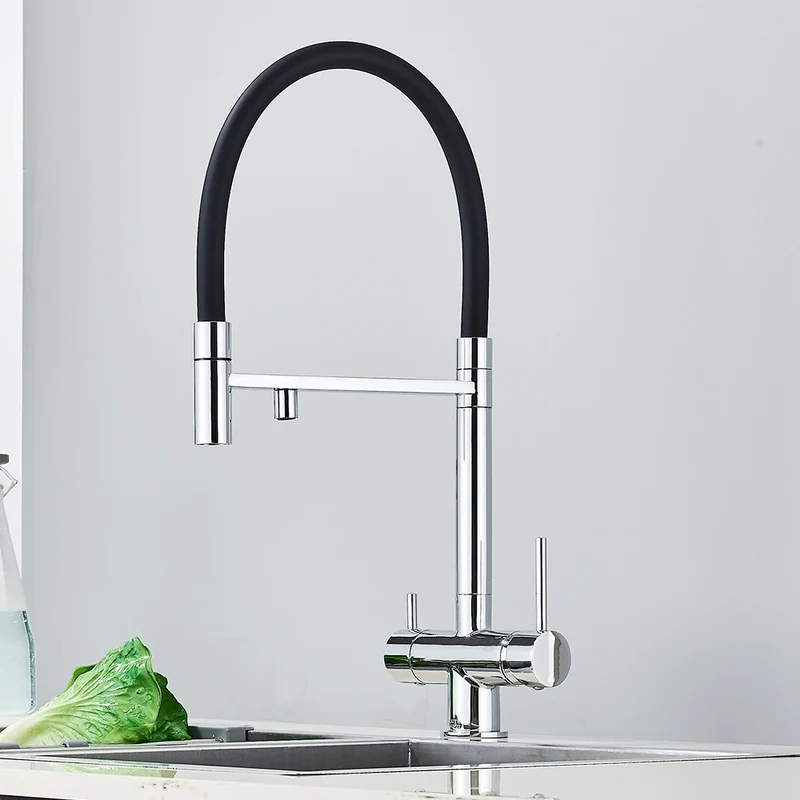 Mitigeur 3 Voies Cuisine Flexible