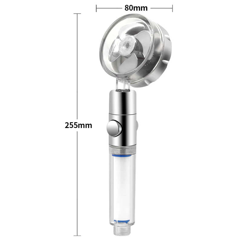 Pommeau de Douche Hélice Économique à Haute Pression (2 Filtres offerts)