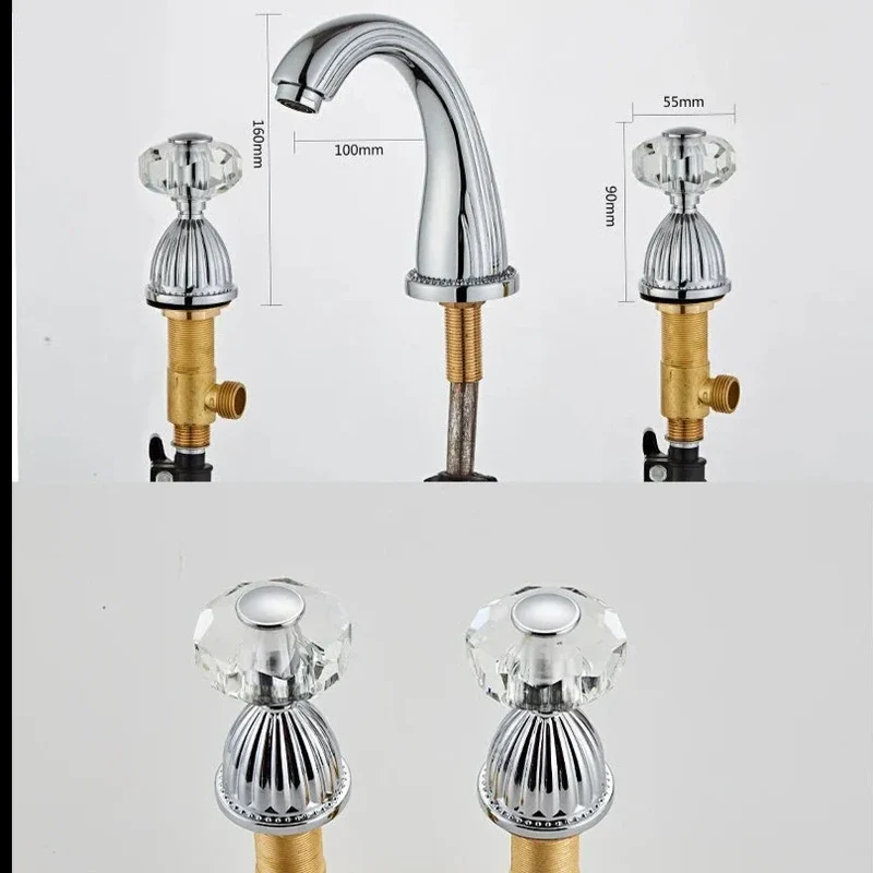 Robinet Lavabo 3 trous