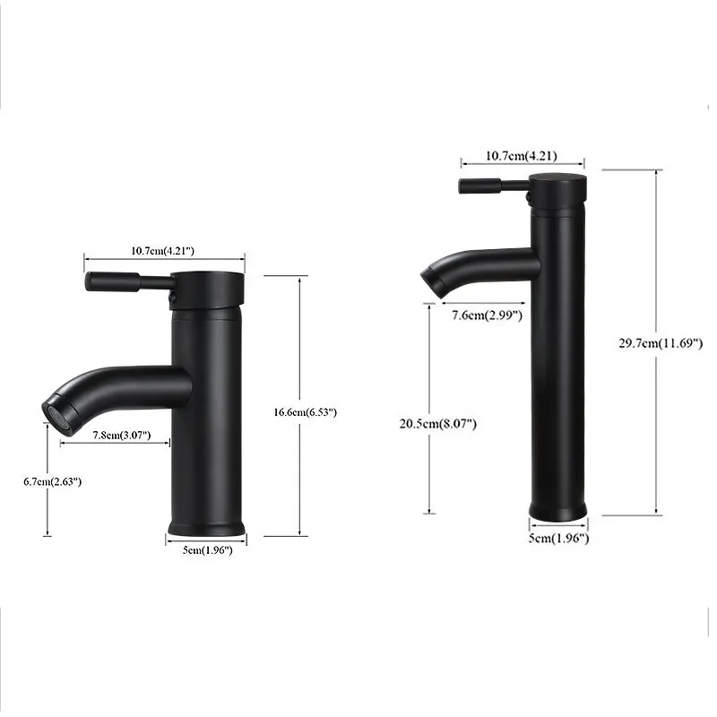 Mitigeur Lavabo Noir