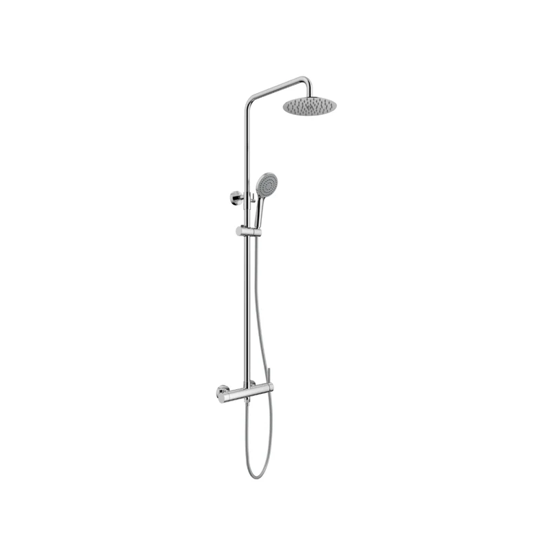 Colonne de douche - Rond chrome