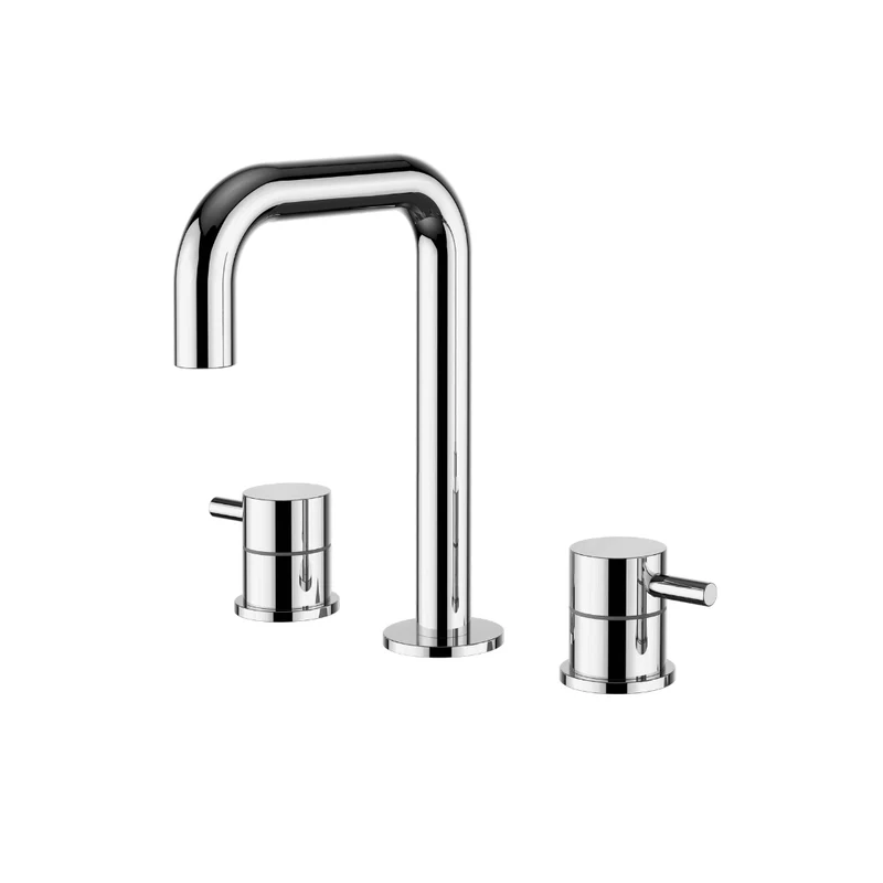 Robinet de bain avec douchette chrome