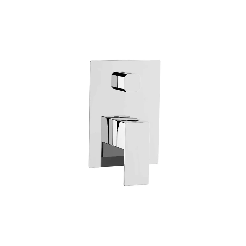 Robinet de douche carré chrome