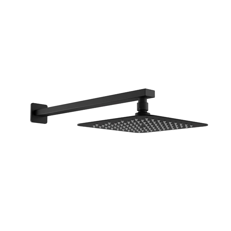 Robinet de douche carré noir