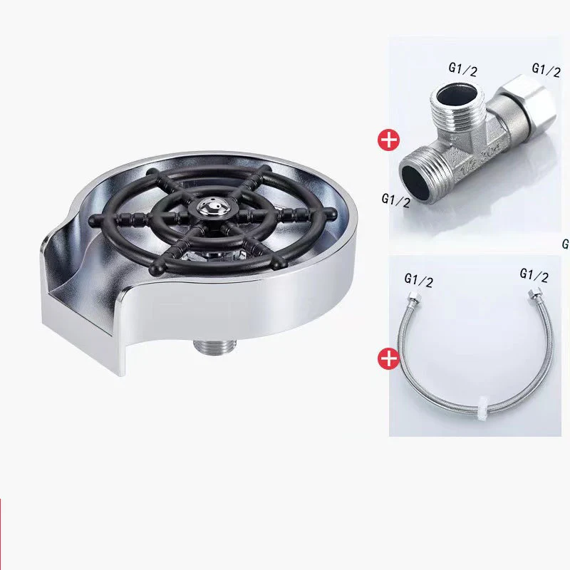 Lave-Verre Automatique Nettoyage Ultra-Rapide (+Tuyau et Connecteur Offerts)