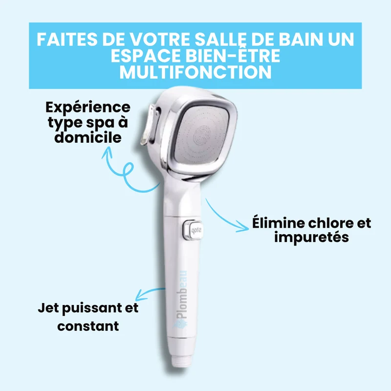 Pommeau de Douche avec Filtre