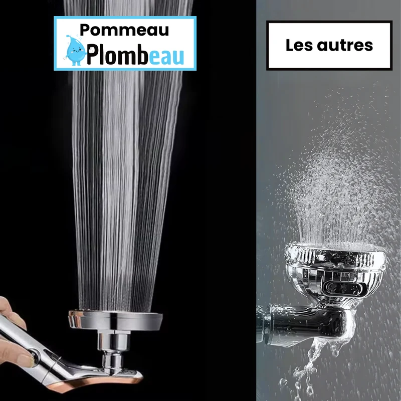 Pommeau de Douche Haute Pression Moderne