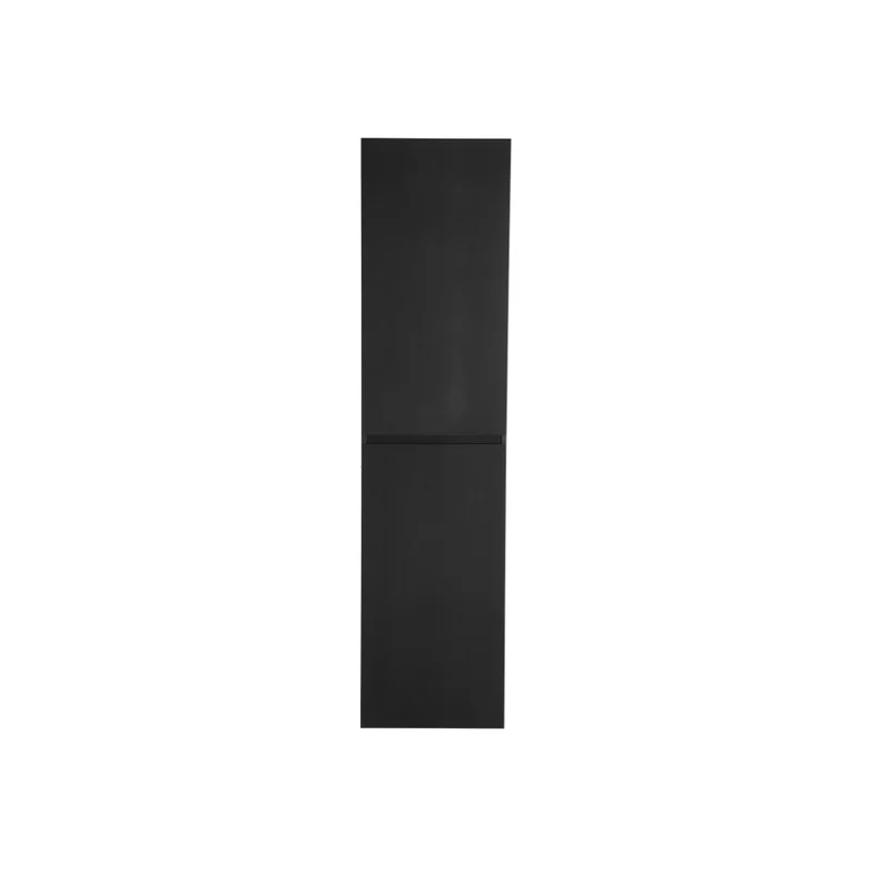 Armoire 18X72 pouces noir mat