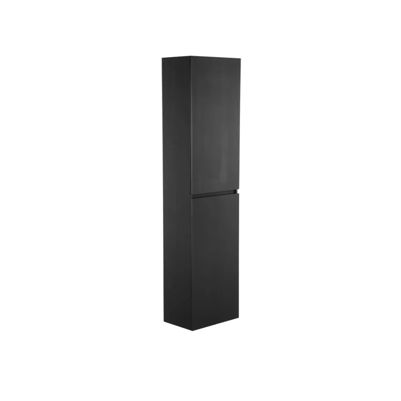 Armoire 18X72 pouces noir mat