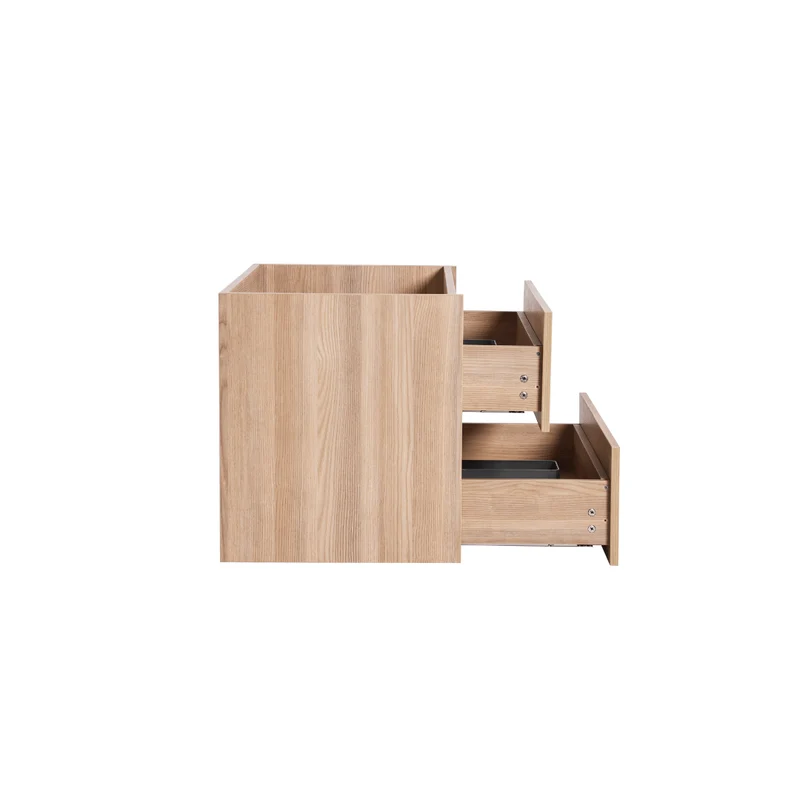 Vanité avec comptoir 32 pouces bois naturel