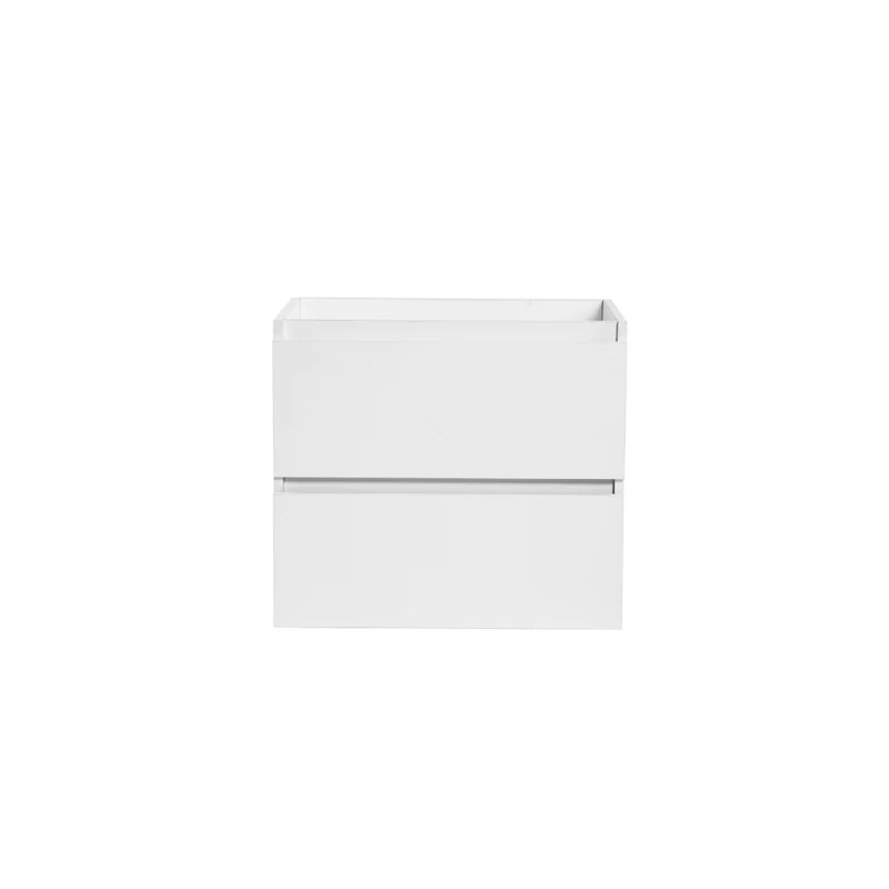 Vanité avec comptoir 24 pouces blanc satiné